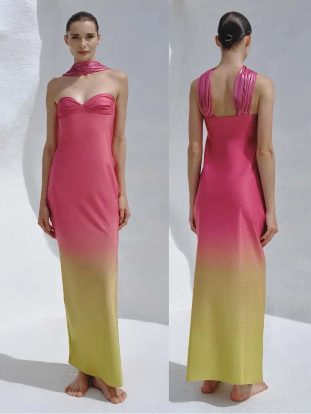 Baobab Athena Strapless Maxi Dress Eclipse NEW with tags